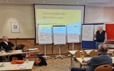Arbeitstreffen der Bezirksleiter/-innen
