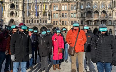 BV Hallertau mit VR-Brille unterwegs
