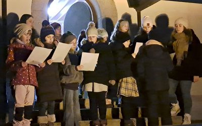 KF Ebnath gestaltet Waldweihnacht